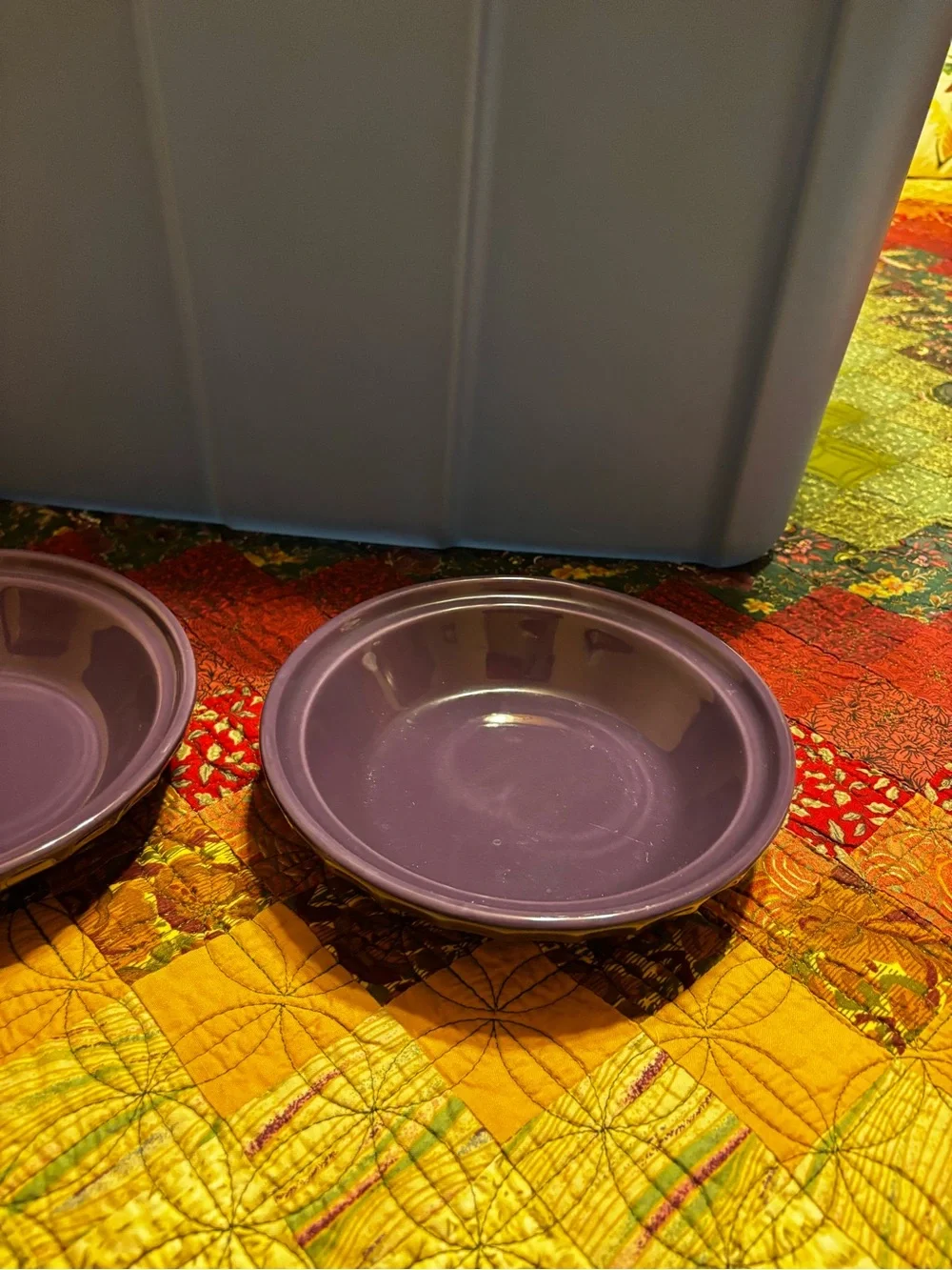 Longaberger set eggplant